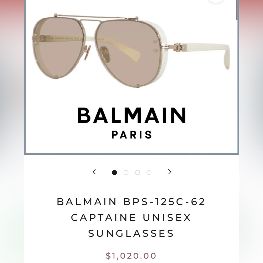 BALMAIN
SUNGLASSES BALMAIN CAPTAINE BPS-125C-62